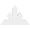 Ekena Millwork Richland Architectural Grade PVC Gable Bracket, 36"W x 24"H x 4"D x 6"F, 16/12 Pitch GBP036X24X0406RIC00 - alternate 2